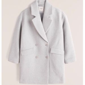 Abercrombie&Fitch gray coat, size Small Petite